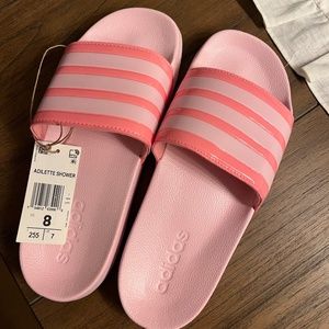 ADIDAS Pink Adilette Shower Slides